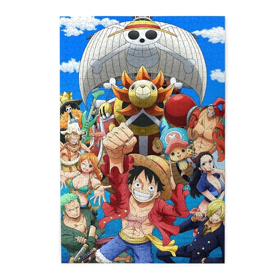 ワンピース ジグソーパズル キャラクターセット Amazon.co.jp: ワンピース ジグソーパズル 500 PCS Hzw29-麦わら